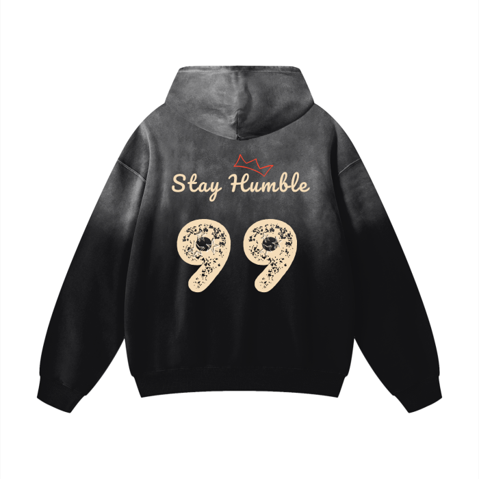 Stay Humble Pure Cotton Hoodie