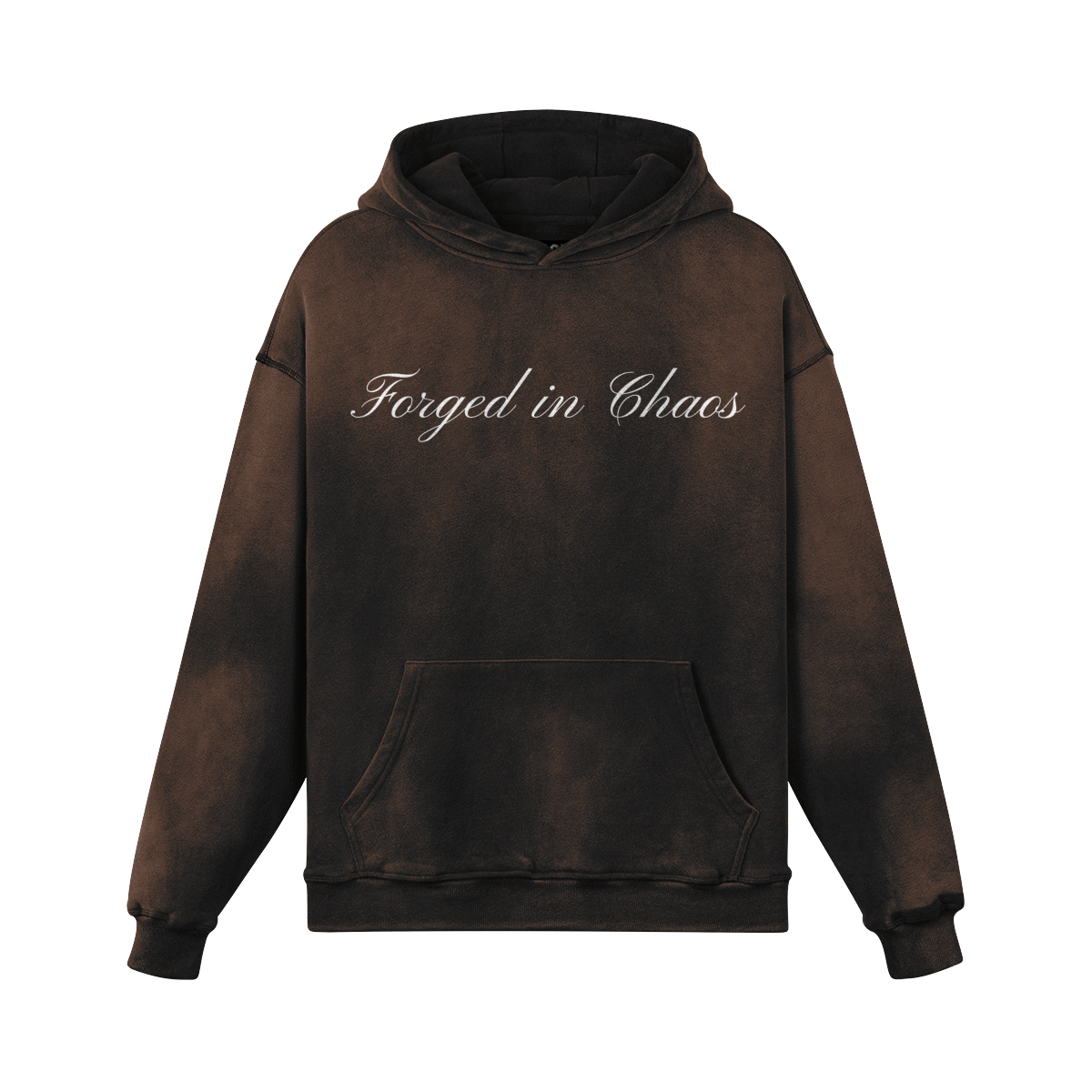 Forged faded hoodie